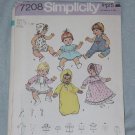 *Simplicity 7208 Small Doll Size 13 inch-14 inch  No. 30