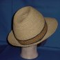 Mans hat tall crown circumference 24 woven No. 86