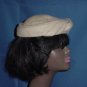 Leci 1950s 1960s pillbox vintage womens hat Criss cross front Wool No. 98