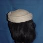 Leci 1950s 1960s pillbox vintage womens hat Criss cross front Wool No. 98