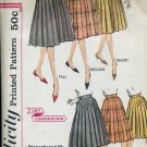 Simplicity Pattern 3561 Simplicity Skirt pattern waist 26 hip 36 pleated skirts  No. 86