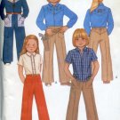 McCall's 7627 Sewing Pattern Uncut Todders' Childrens Shirt pants transfer size 6 No. 86 McCall's 7627 Sewing Pattern Uncut Todders' Childrens Shirt pants transfer size 6 No. 86