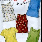 New Look sewing Pattern 6483 Size A 6-16 blouse shell Easy 1 hour sewing Uncut No. 86
