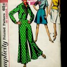 Uncut Simplicity Pattern 5975 Vintage Miss size 12 bust 32 blouse skirt culottes  No. 86