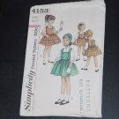 Child's Jumper Blouse Hat vintage sewing Pattern Simplicity Size 5  No. 88