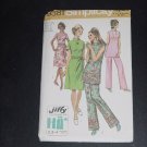 Uncut Dress 9381 Tunic Pants Vintage sewing pattern half size 14 1/2 Bust 37 Waist 30 9381 No. 88 Uncut Dress 9381 Tunic Pants Vintage sewing pattern half size 14 1/2 Bust 37 Waist 30 9381 No. 88
