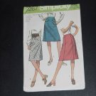 Vintage 1971 Skirt pattern A line gored skirt Simplicity 9267  Size 16 Waist 29 Hip 40 Miss No. 88