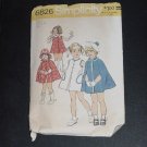 Child Sewing Pattern Dress Jumper Cape Simplicity 6826 Size 5 Chest 24  No. 116