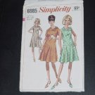Half size dress pattern Simplicity 6985 14 1/2 Bust 36 One-piece dress No. 31 Half size dress pattern Simplicity 6985 14 1/2 Bust 36 One-piece dress No. 31