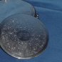 Silver plated Napkin Rings Coasters Coaster Holder Vintage Scroll Design Monogram HS No. 45