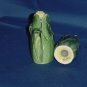 Salt Pepper Shaker Small ears Corn Partially Shucked Japan No. 90