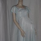 Movie Star Vintage Nightgown robe set Medium Ocean Aqua No. 90 Movie Star Vintage Nightgown robe set Medium Ocean Aqua No. 90