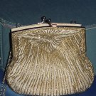 La Regale clutch vintage purse gold bead design No. 91 La Regale clutch vintage purse gold bead design No. 91
