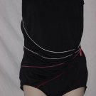Roxanne Black Swimsuit drape side 38DD No. 93 Roxanne Black Swimsuit drape side 38DD No. 93