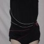Roxanne Black Swimsuit drape side 38DD No. 93