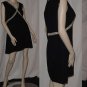 Black dress Vintage sequin braiding mini dress No. 96