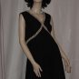 Black dress Vintage sequin braiding mini dress No. 96