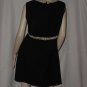 Black dress Vintage sequin braiding mini dress No. 96