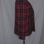 Pendleton Jacket Red blue yellow plaid Jacket Size 12 No. 97
