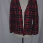 Pendleton Jacket Red blue yellow plaid Jacket Size 12 No. 97
