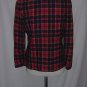 Pendleton Jacket Red blue yellow plaid Jacket Size 12 No. 97