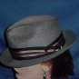 Mens fedora Lightweight Churchills Summer Straw men's vintage hat 7 1/4 No. 98
