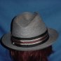 Mens fedora Lightweight Churchills Summer Straw men's vintage hat 7 1/4 No. 98
