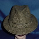 Dobbs Mens fedora Green Tweed men's vintage hat No. 100a Dobbs Mens fedora Green Tweed men's vintage hat No. 100a