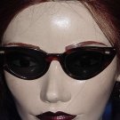 Cateye sunglasses dark lens 5 1/2 Sunglasses No. 97
