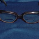 Eyeglass frame front Bausch & Lomb oval faux tortoise shell glass frames No 97 Eyeglass frame front Bausch & Lomb oval faux tortoise shell glass frames No 97