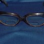 Eyeglass frame front Bausch & Lomb oval faux tortoise shell glass frames No 97
