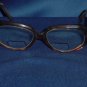 Eyeglass frame front Bausch & Lomb oval faux tortoise shell glass frames No 97