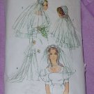 Bridal Veil pattern Simplicity 9826 Bridal headpieces No. 101a