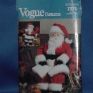 Vogue Pattern 7321 Craft Santa  No. 101a