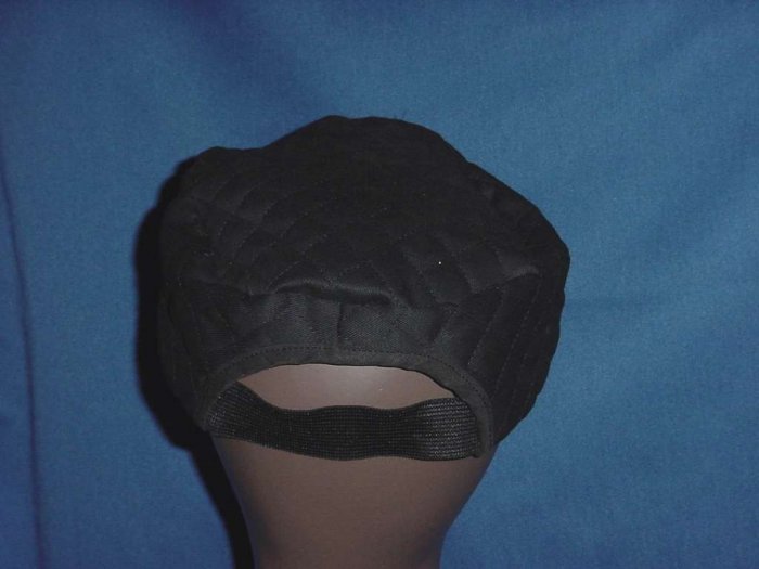 Harley Davidson logo black quilted welders hat No. 100a