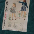 Simplicity Vintage Sewing Pattern 2209 size 4  cut No. 101a
