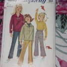 Vintage Simplicity Sewing Pattern Girls size 8 cut pattern 6665  no. 101a
