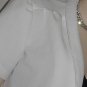 White cropped bolero jacket 1960s 70s shrug top 102a