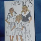 New Look Simplicity Pattern Jacket Skirt Trousers Shorts uncut 6117 Girls sizes 3-10 no. 103a