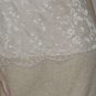 Greg Adams lacy formal top blouse size 13 14 no. 104a