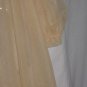 Peignoir Robe Yellow nightgown button front sheer double layer peignoir No. 106
