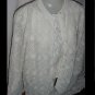 Sweater Vintage off white shell stitch 1950s 1960s No. 108