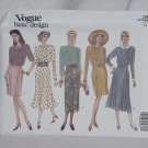 Vogue Basic Design 2987 dress sewing pattern size 6-8-10   No. 110