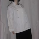 Chef's jacket white double breast chef coat or jacket