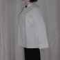 Chef's jacket white double breast chef coat or jacket