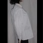 Chef's jacket white double breast chef coat or jacket