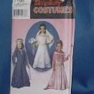 Simplicity Pattern 7795 Princess costume patterns Size A 3,4,5,6,7,8 No. 193 Simplicity Pattern 7795 Princess costume patterns Size A 3,4,5,6,7,8 No. 193