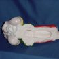 ceramic gnome smiling lying down Gnome Vintage gnome 113