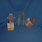 Gingerbread house ornament ginger bread man ornament Japan
