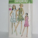 Simplicity dress 1969 Uncut 8555 Junior Petite No. 48
